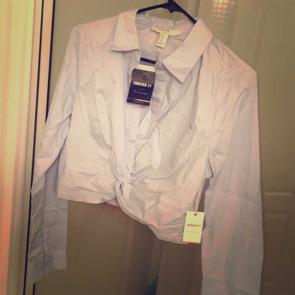 Very Cute Long Sleeve Crop Top!!